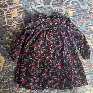 Baby GAP | vintage-like floral-print corduroy dress Sz 5